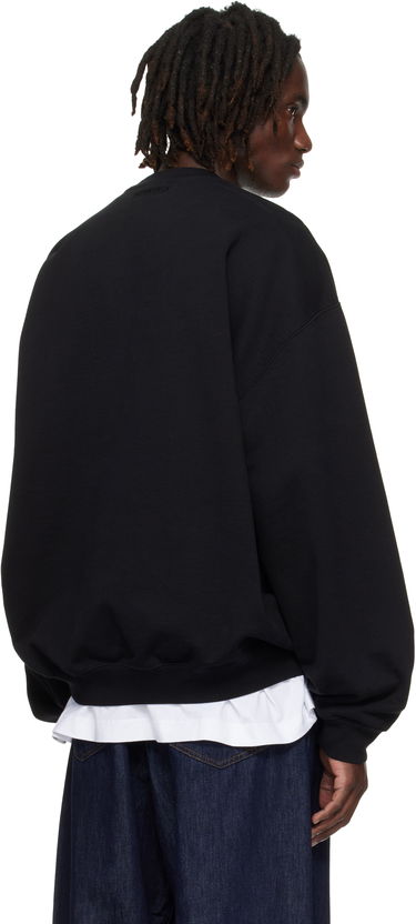 Mikina VETEMENTS VETEMENTS Logo Oversized Sweatshirt Čierna | UH76CW100B, 2