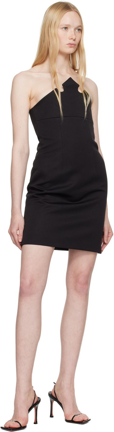 Šaty Coperni Coperni Crown Minidress Čierna | DR184F3004, 3