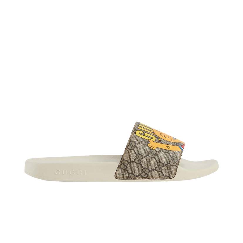 Tenisky a topánky Gucci Pablo Delcielo x Cat GG Supreme Slide Beige Béžová | 699302 U1G00 8462