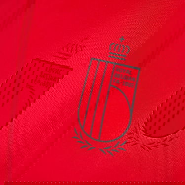 Vetrovka adidas Performance Belgium Beckenbauer Červená | IT7801, 4