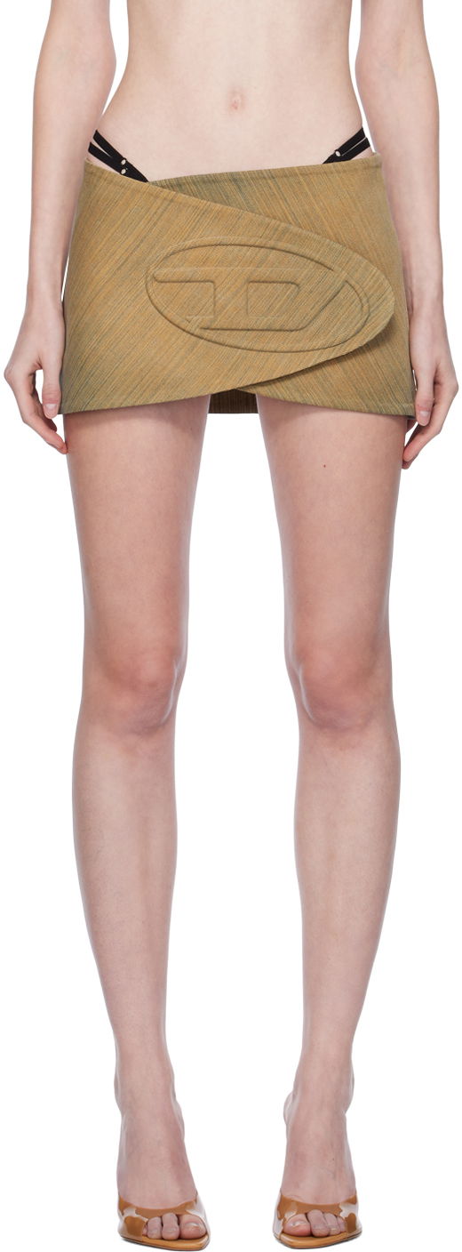 Sukňa Diesel De-Lori-Fsd Denim Miniskirt Béžová | A12566 09I07, 0