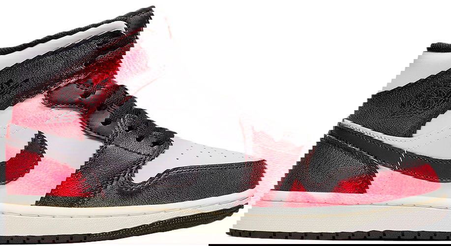 Tenisky a topánky Jordan Air Jordan 1 Mid SE "Wear-Away" GS Červená | FB0568-006, 1
