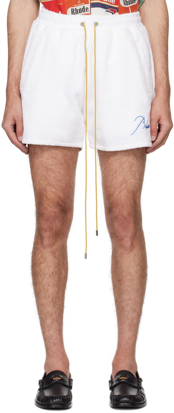 Šortky Rhude Three-Pocket Shorts Biela | RHPS24SH20611377