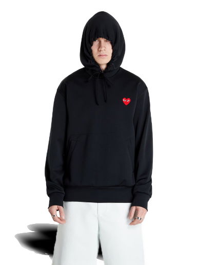 Mikina Comme des Garçons PLAY Hoodie Čierna | AZT174 black