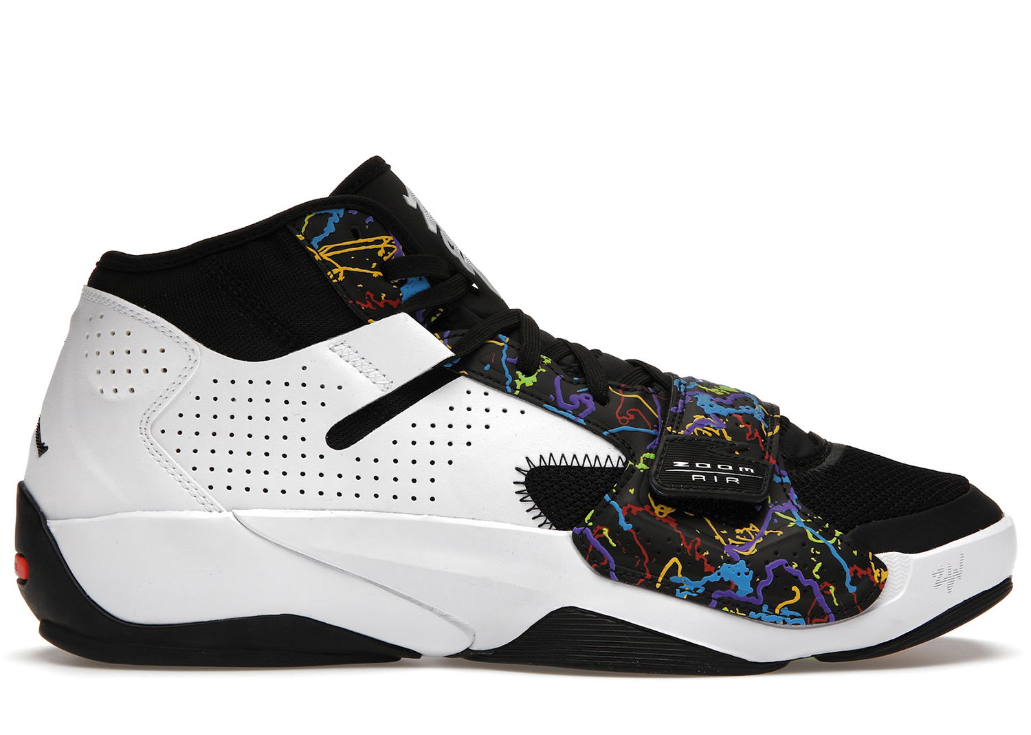 Tenisky a topánky Jordan Jordan Zion 2 Noah White Black Multi-Color Biela | DO9068-003/DO9071-003, 0