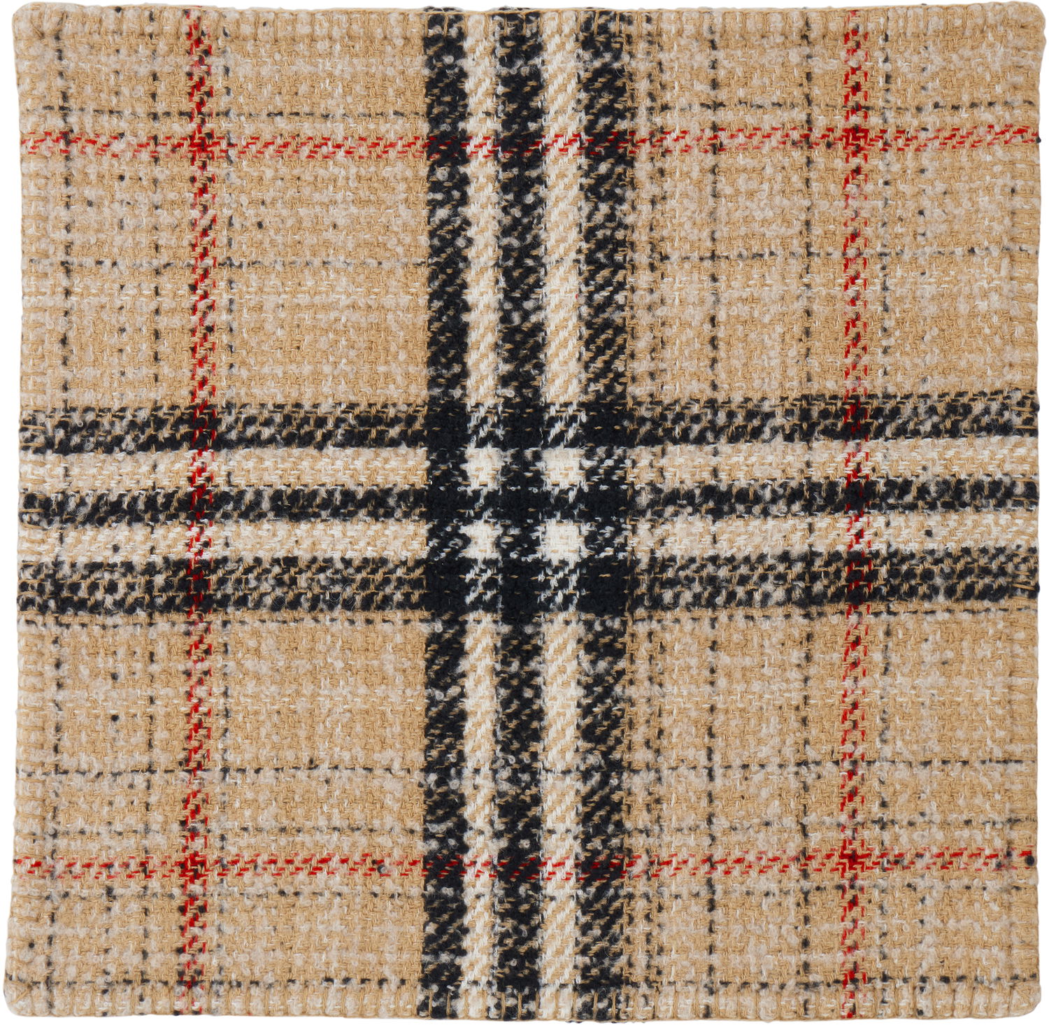 Šál Burberry Burberry Giant Check Tweed Cushion Cover Béžová | 8064057, 0