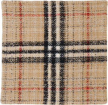 Šál Burberry Burberry Giant Check Tweed Cushion Cover Béžová | 8064057, 0