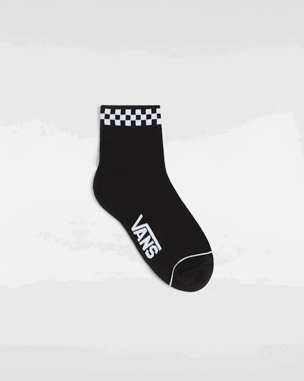 Ponožky Vans Peek-A-Check Crew Socks (1 pair) Size: 36.5-41 Čierna | VN0A3Z92BLK, 0