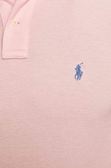 Polo tričko Polo by Ralph Lauren Custom Slim Fit Polo Carmel Pink Ružová | 710782592033, 3
