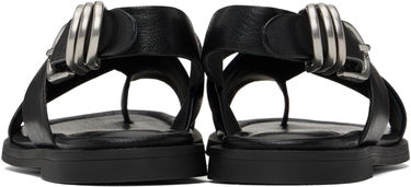 Oblečenie rag & bone rag & bone Gia Leather Crossover Sandals Čierna | WFF25SF1004LE04, 1