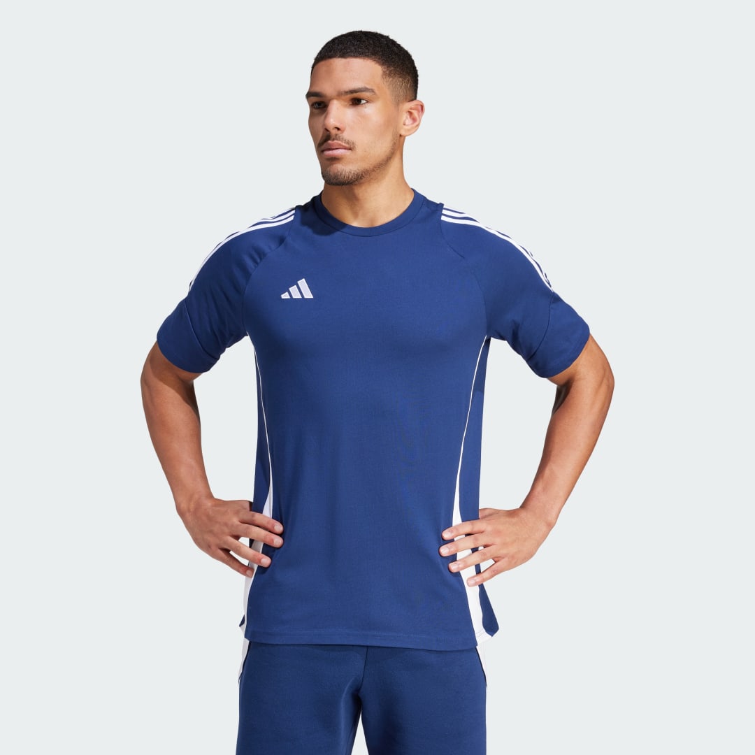 Tričko adidas Performance Tiro 24 Sweat Navy | IR9347, 1