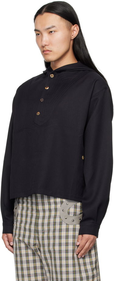 Mikina KIKO KOSTADINOV Kiko Kostadinov Slatina Hooded Sweatshirt Čierna | KKAW25TP04-63, 3