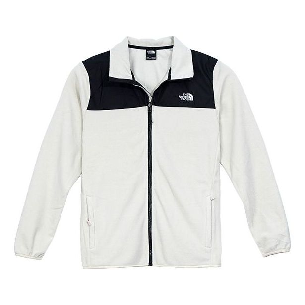 Sveter The North Face Fleece Jacket Biela | NF0A49AE-738