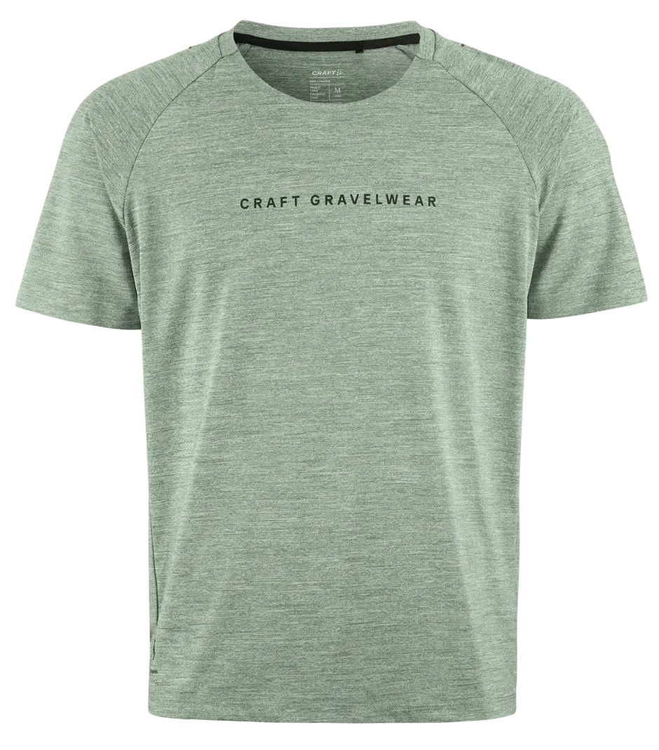 Tričko Craft Craft Adv Gravel T-Shirt Zelené | 1913183-626000, 0