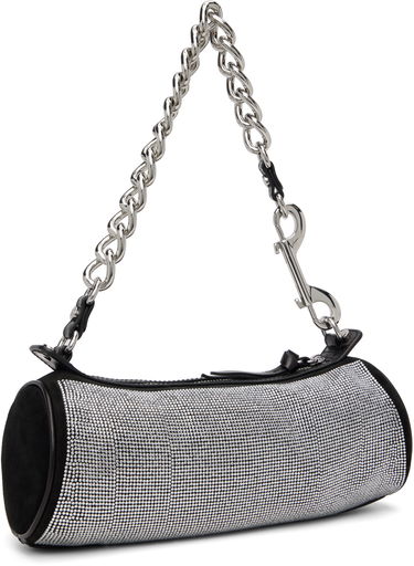Taška cez rameno Vivienne Westwood Cindy Rhinestone Orb Cylinder Chain Bag Metalická | 4603000QW-PT000Q-, 2