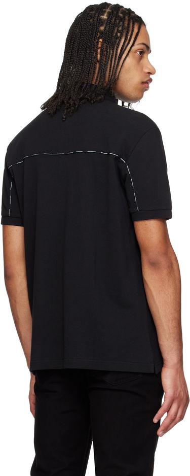 Polo tričko Versace Versace Jeans Couture Logo Polo Čierna | E78GAG623_EJ0003, 2
