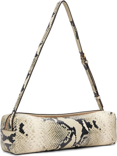 Taška cez rameno Khaite Kye Python Print Shoulder Bag Biela | H2050-803, 2