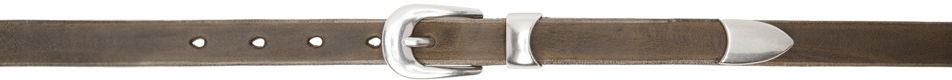 Opasok OUR LEGACY Belt 2 CM Hnedá | A42482G, 0