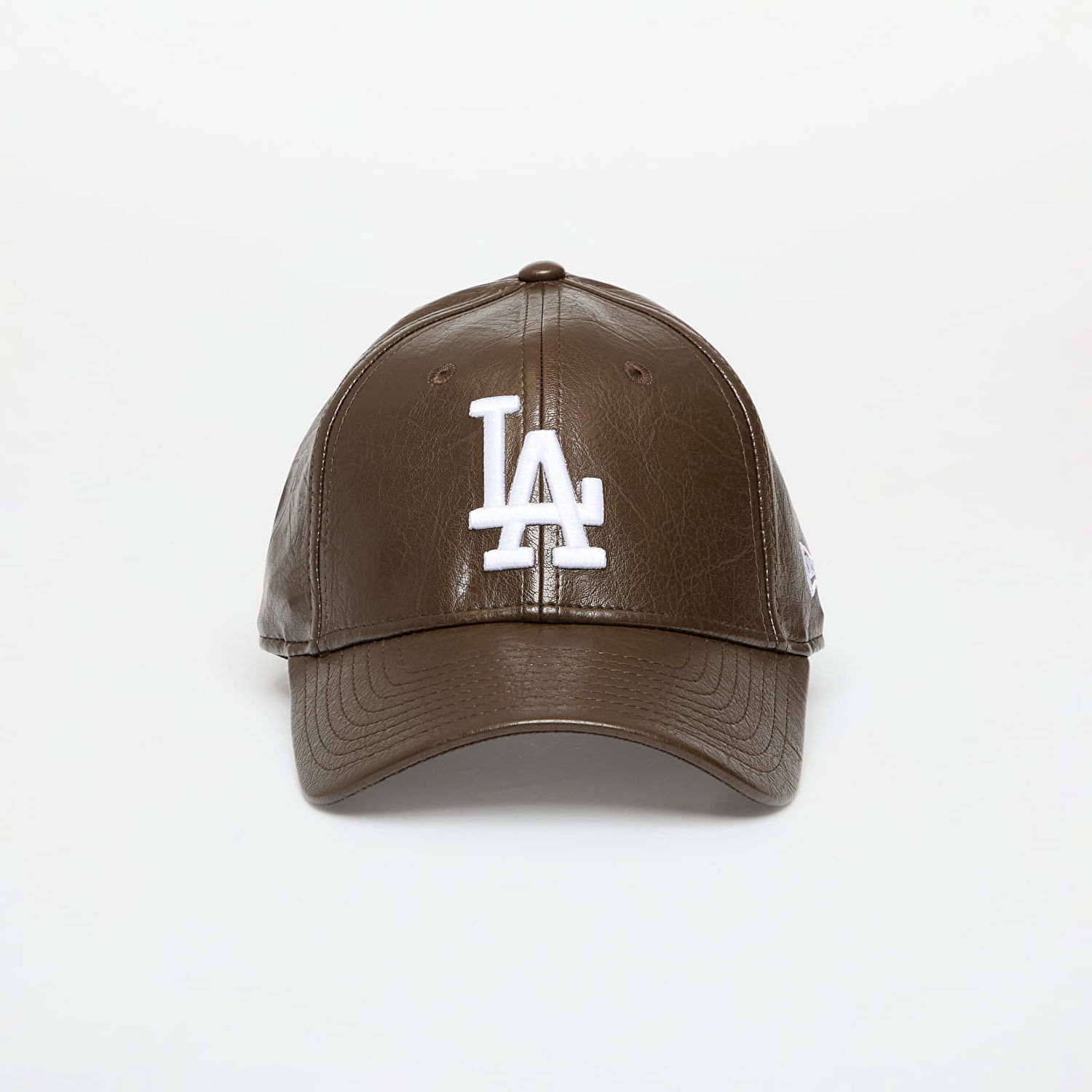 Šiltovka New Era New Era 9FORTY Los Angeles Dodgers Crinkled PU Baseball Cap Hnedá | 60595392, 0