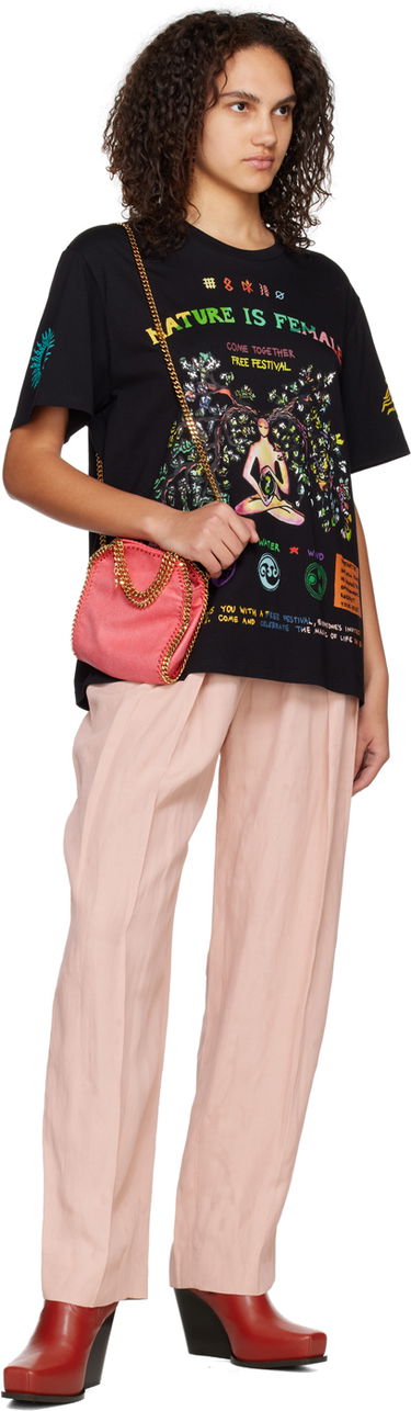Nohavice Stella McCartney Stella McCartney Pleated Trousers Ružová | 6400643STA49, 3