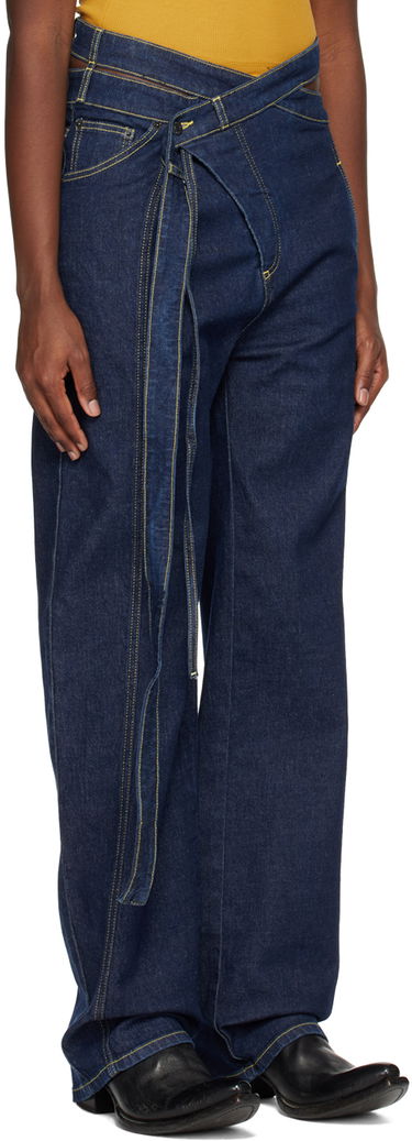 Džínsy Ottolinger Ottolinger Signature Wrap Jeans Modrá | 1700201E, 1