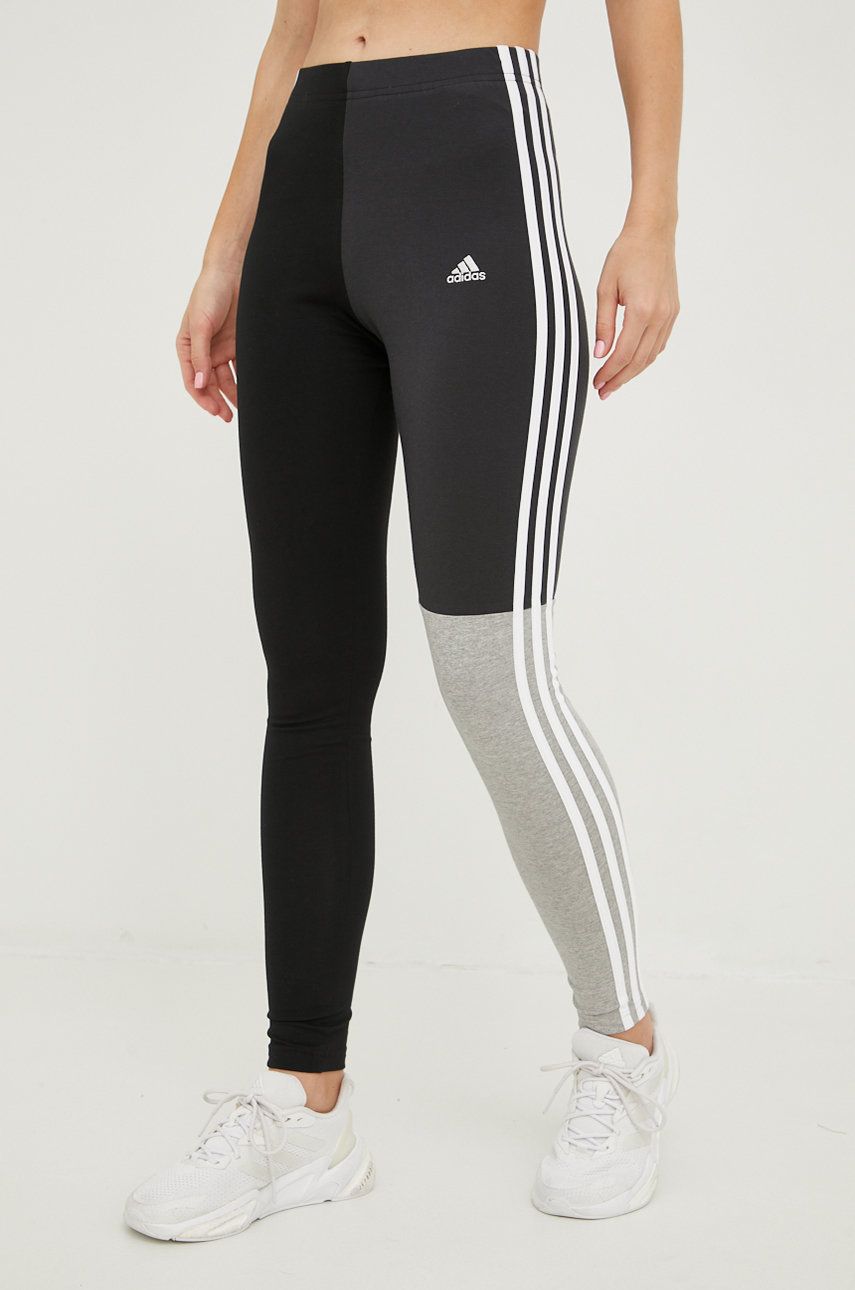 Legíny adidas Originals Essentials 3-Stripes Čierna | HC8826, 0