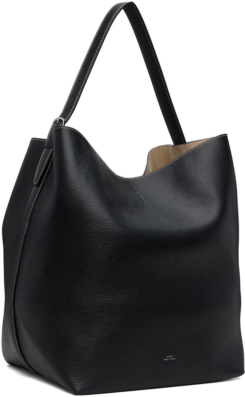 Kabelka TOTEME TOTEME Belted Tote Bag Čierna | 234-WAL853-LE0030, 1