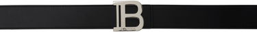 Opasok Balmain Balmain Smooth Leather B Belt Čierna | EM1WJ000LVTL, 0