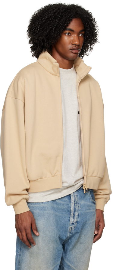 Bunda Fear of God Fear of God ESSENTIALS Full Zip Jacket Béžová | 192BT225074FW, 1