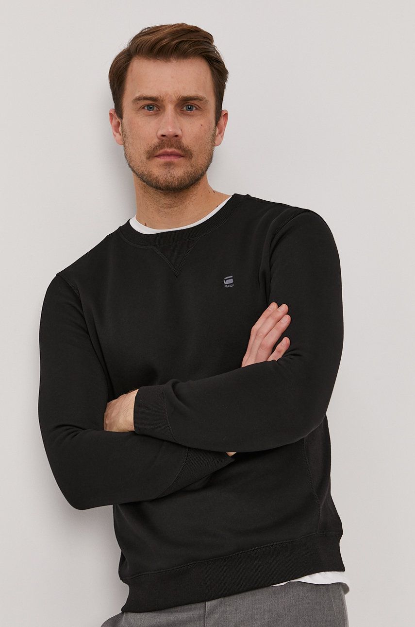 Mikina G-Star Raw Premium Core Sweatshirt Čierna | D16917.C235, 0