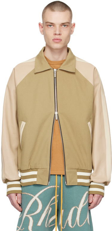 Bomber bunda Rhude Rhude 'Rude Boys' Bomber Jacket Béžová | RHSS23JA77012269, 0