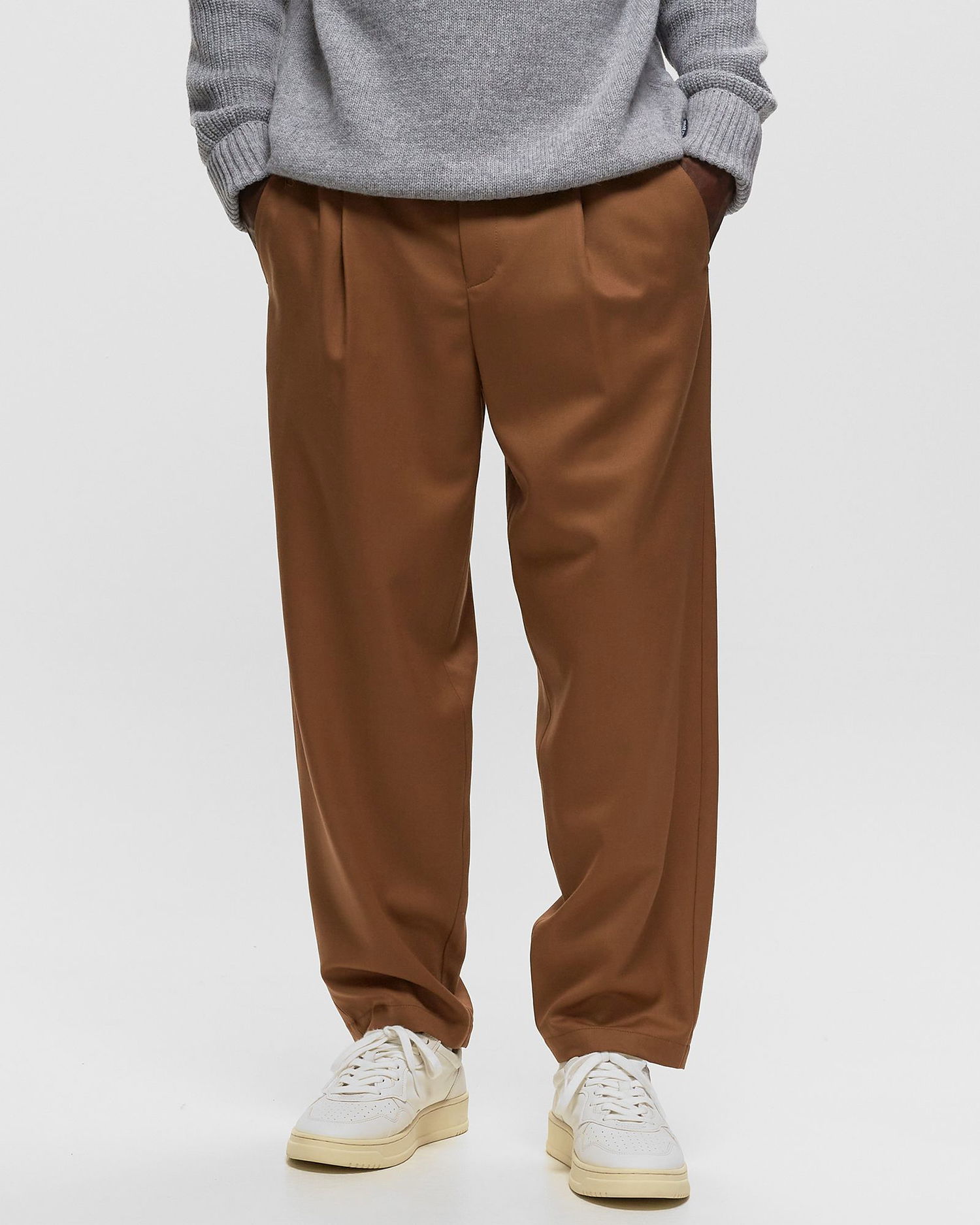 Nohavice A.P.C. Renato Casual Pants Hnedá | WOAPO-H08428-CAC, 1