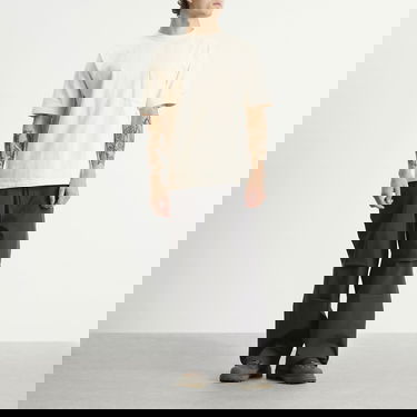 Tričko Snow Peak Recycled Cotton Heavy T-Shirt Biela | TS-25SU4020-OAT, 4