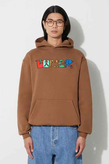 Mikina Butter Goods Pullover Hoodie With Print Hnedá | BGQ3231803, 0