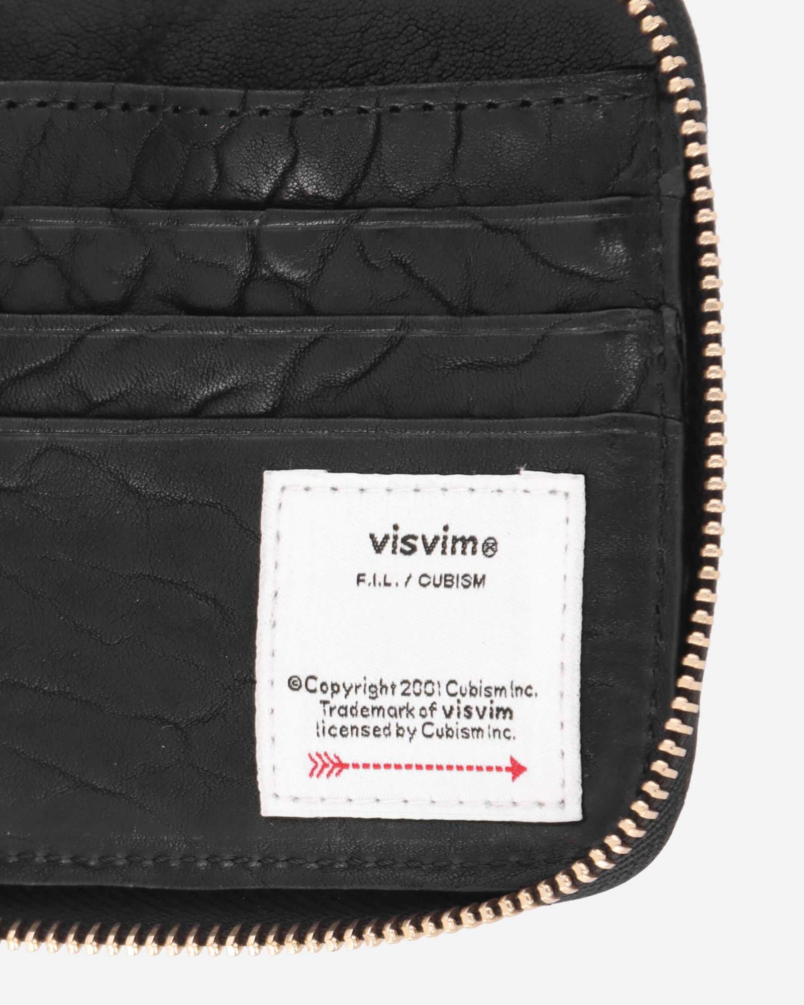 Leather Bi-Fold Wallet Black