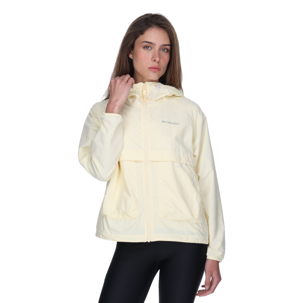 Vetrovka Columbia Spire Valley Hooded Windbreaker Žltá | 2116511758, 0