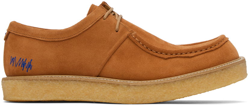 Košeľa ADER ERROR ADER error Lace-Up Oxfords Hnedá | BMADFWSS0101BR
