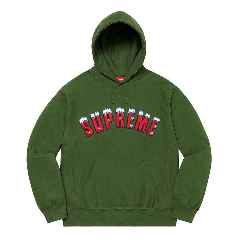 Mikina Supreme Icy Arc Hoodie Zelené | SUP-FW20-004
