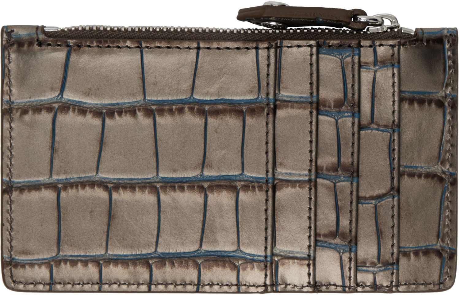 Peňaženka Vivienne Westwood Vivienne Westwood Slim Long Card Holder Šedá | 54020005W-L00A2-, 1