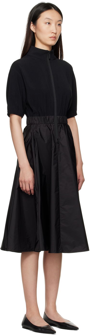 Šaty Moncler Moncler Taffeta Skirt Midi Dress Čierna | K20932G00013596WF, 1