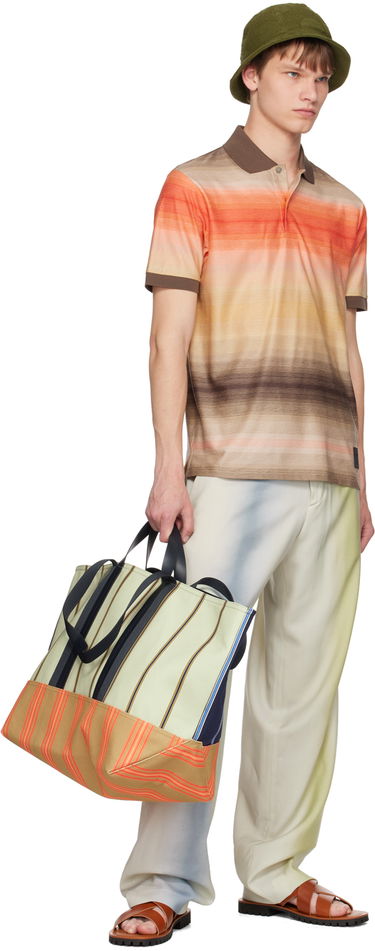 Polo tričko Paul Smith Paul Smith Untitled Stripe Polo Oranžová | M1R-958P-K02020-62, 3