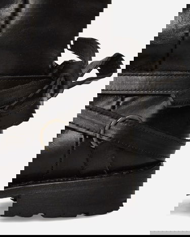 Tenisky a topánky OUR LEGACY Engine Leather Knee-High Boots Čierna | A4257HB 001, 6