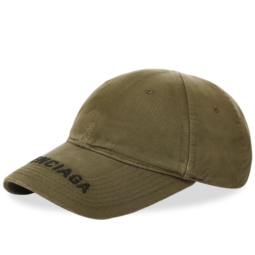 Šiltovka Balenciaga Logo Visor Cap Zelené | 673318-410B2-2960, 0