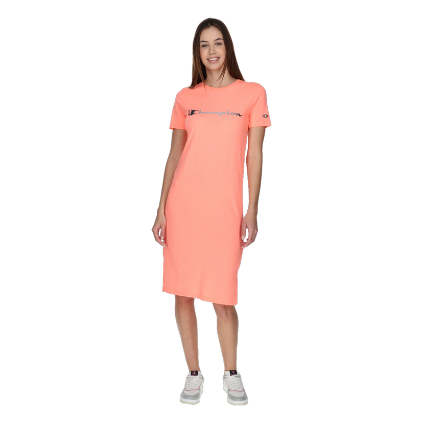 Šaty Champion C Sport T-Shirt Dress Oranžová | 117614-RS010