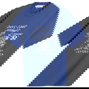 Tričko Palmes Palmes Forever Graphic T-Shirt, Size Small Modrá | P10-0056-677, 1
