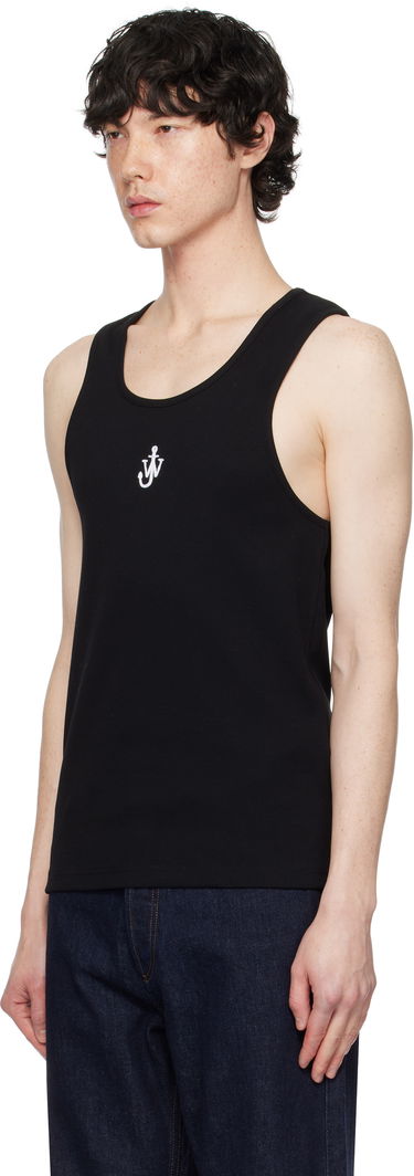 Tielko JW Anderson JW Anderson Anchor Logo Tank Top Čierna | JO0246-PG1512, 3