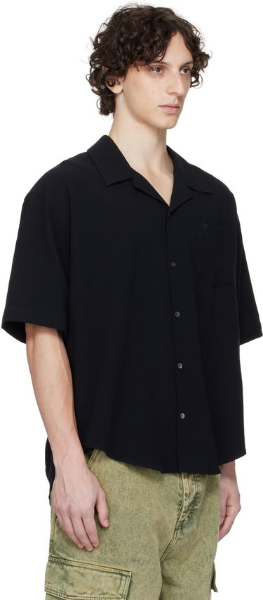 Košeľa AMI AMI Paris Camp Collar Shirt Béžová | HSH219.CO0106, 4
