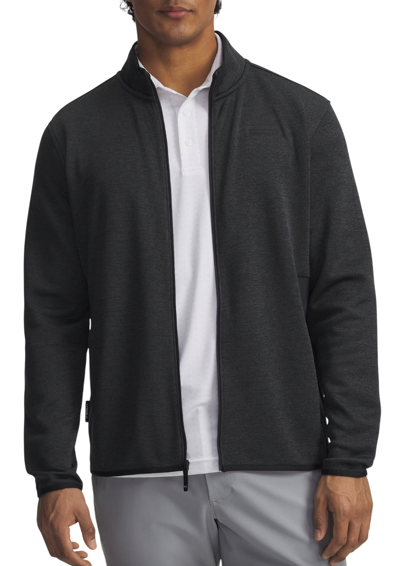 Sveter Under Armour Drive Sweaterfleece Full-Zip Čierna | 6005672-001