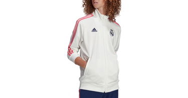 Bunda adidas Originals Real Madrid 3-Stripes Track Jacket Biela | gh9996, 1