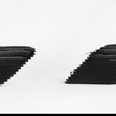 Taška cez rameno CALVIN KLEIN Calvin Klein Emblem Aop Emboss Crossover Bag Čierna | LV04D3203G UB1, 0